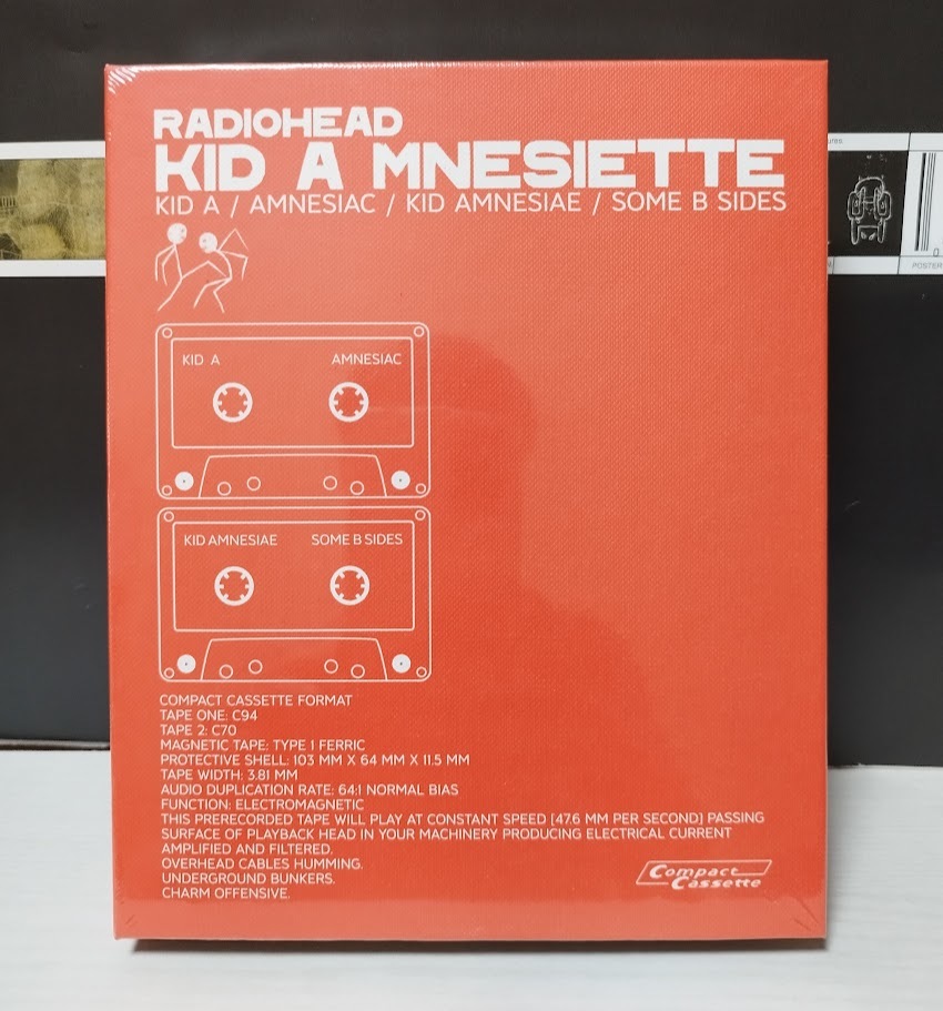 【5000セット限定生産カセットテープ】RADIOHEAD / KID A MNESIETTE　レディオヘッド　Kid A Mnesia_画像1