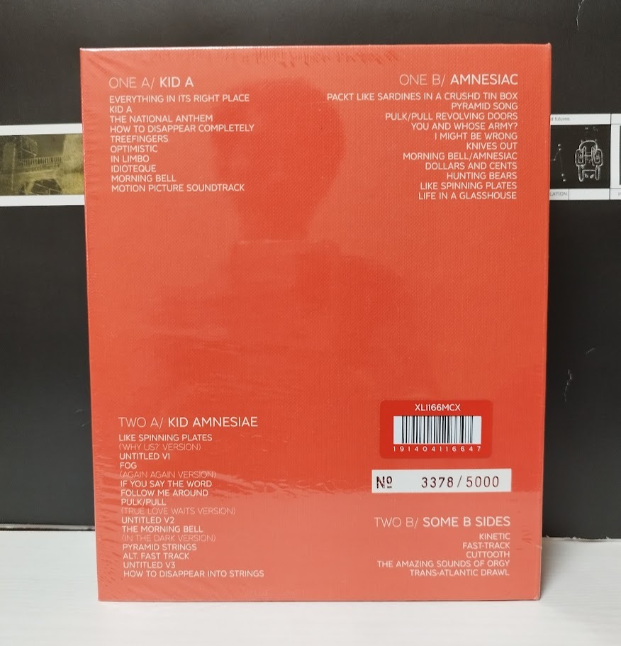 【5000セット限定生産カセットテープ】RADIOHEAD / KID A MNESIETTE　レディオヘッド　Kid A Mnesia_画像2