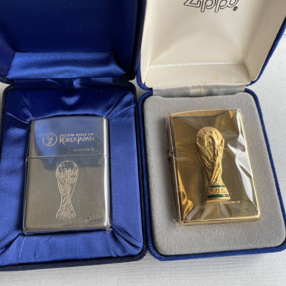 未使用品】2001年 vintage 日韓WC スターリングシルバー&ゴールドFIFA