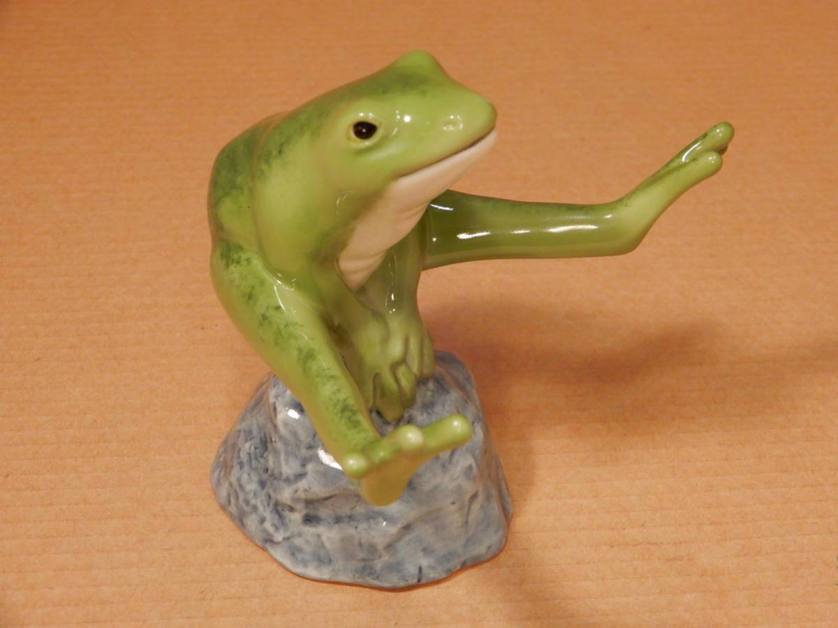 ロイヤルコペンハーゲン金のカエルフィギュリンGOOD LUCK FROG - 置物 ロイヤルコペンハーゲン金のカエルフィギュリンGOOD LUCK FROG - 置物