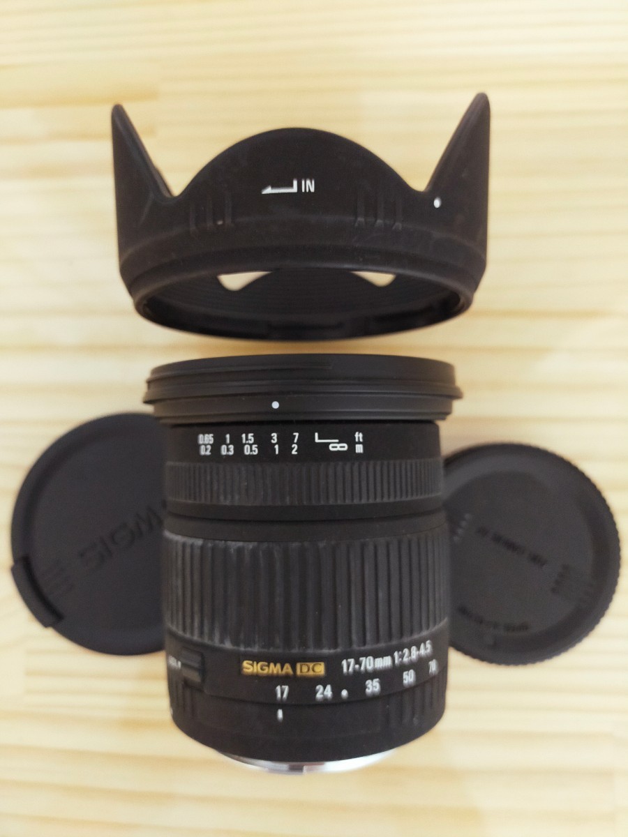 ヤフオク! - ☆レンズ美品☆ SIGMA シグマ 17-70mm F2....