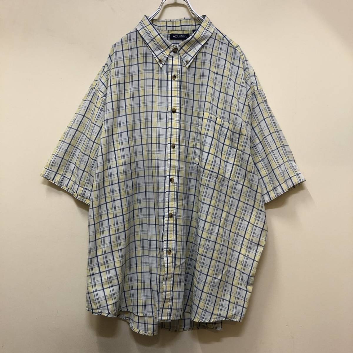 【１円スタート】90′s puritan 良デザイン シャツ 古着 ヴィンテージ 海外 アメリカ 輸入 【1890】_画像1