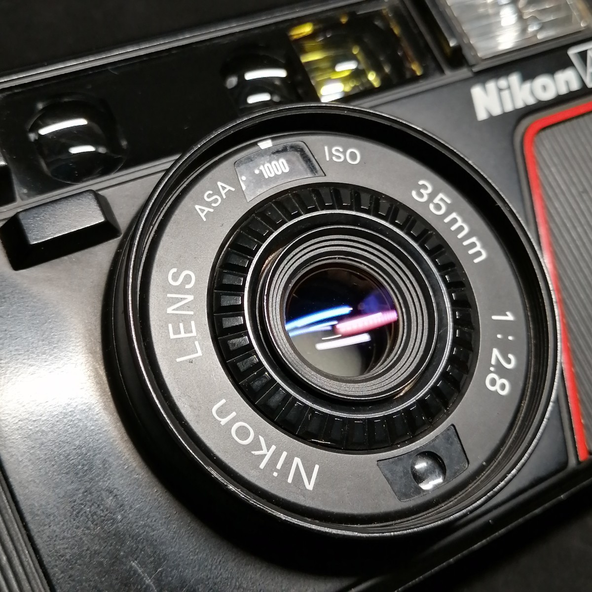 美品 Nikon L35AF ピカイチ 016 ISO1000 コンパクトフィルムカメラ