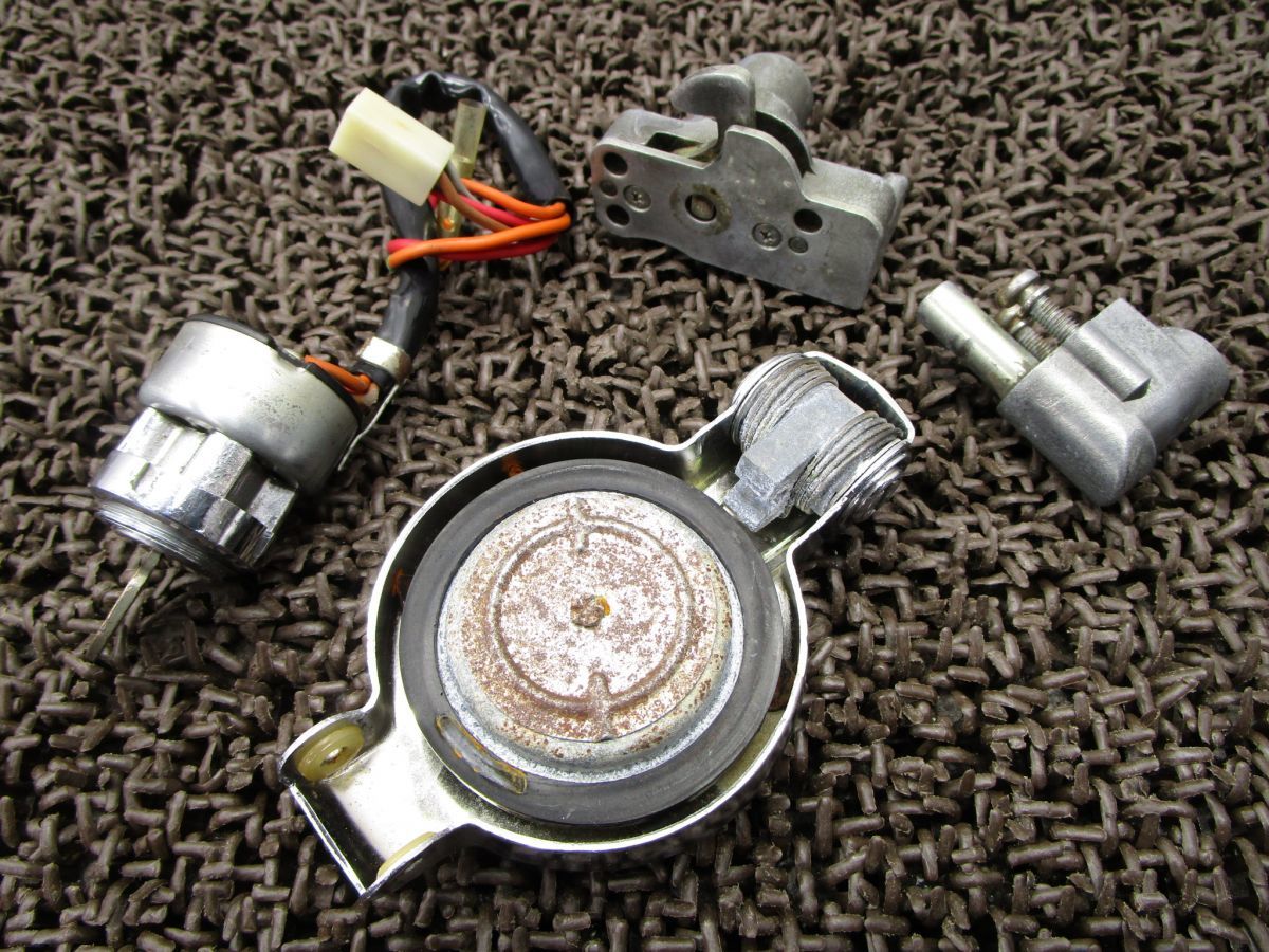 GT380 メインキーセット ○A934!NGT380 スズキ タンクキャップ