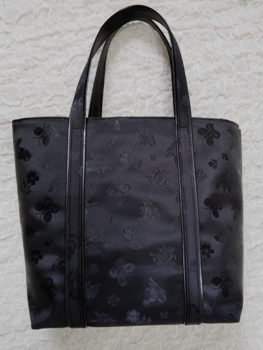 フェイラー FEILER ハイジ ジャガードバッグ 黒 チャーム付き フェイラー FEILER ハイジ ジャガードバッグ 黒 チャーム付き