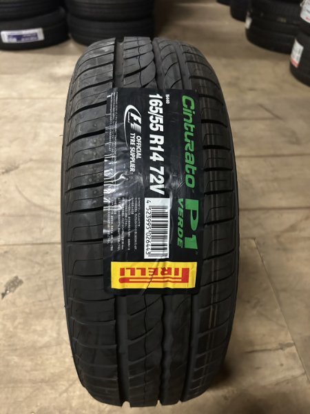 激安新品！165/55R14　ピレリ P1 VERDE　1本　☆★送料安★☆_画像1