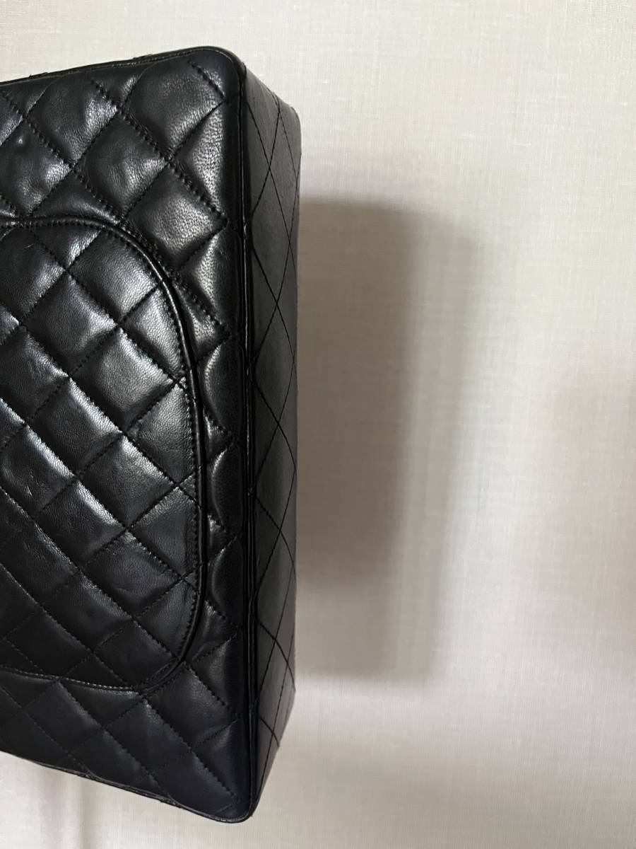 オールド CHANEL シャネル ダブル チェーンマトラッセ 25 ショルダー