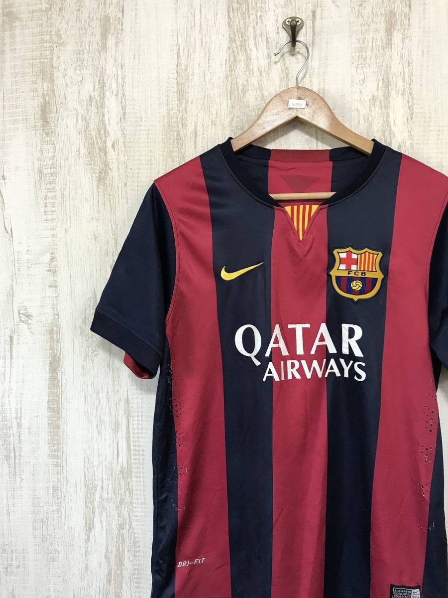 V291☆【サッカー FCバルセロナ 2014-2015 ユニフォーム | JChere雅虎