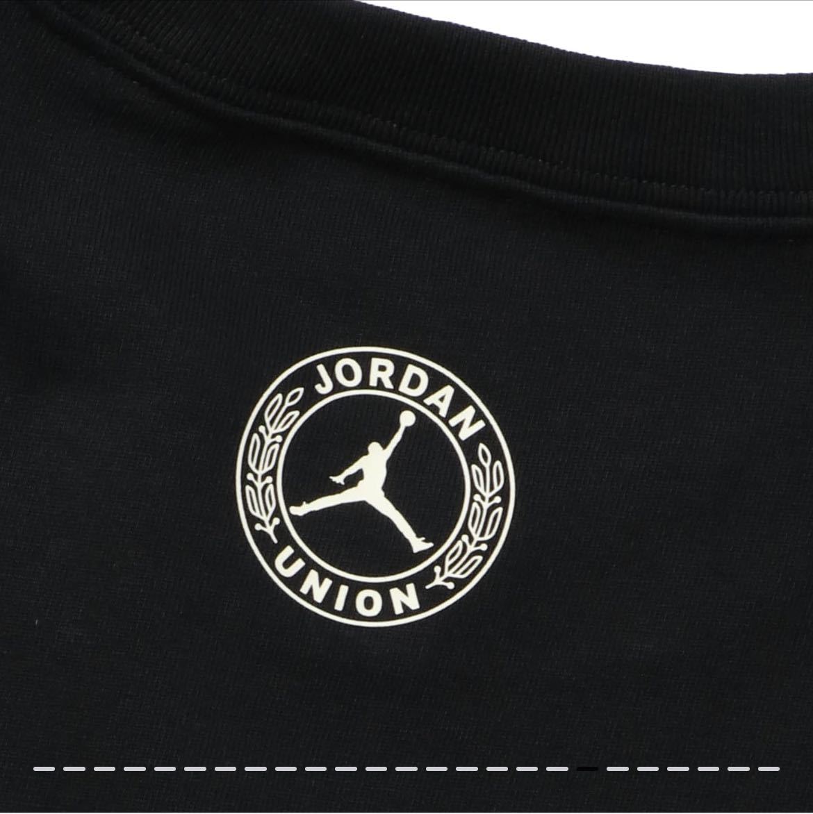 Nike Air Jordan x UNION Tee Black Lサイズ M J SS TEE ナイキ エア ジョーダン x ユニオン Tシャツ 半袖 ブラック LARGE