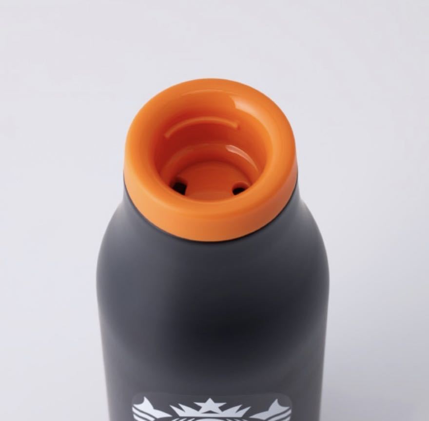 PORTER x STARBUCKS Stainless Logo Bottle 473ml Black ポーター x スターバックス スタバ ステンレス ロゴ ボトル ブラック 