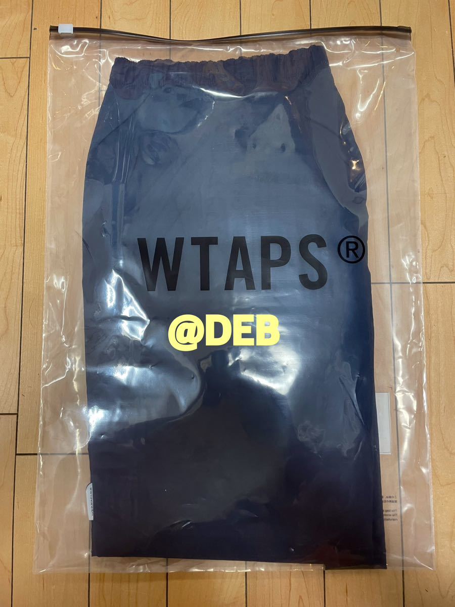 WTAPS 2023SS SPSS2002 SHORTS NAVY XLサイズ ダブルタップス ポケット ロゴ ショーツ ショートパンツ ネイビー X-LARGE _画像7