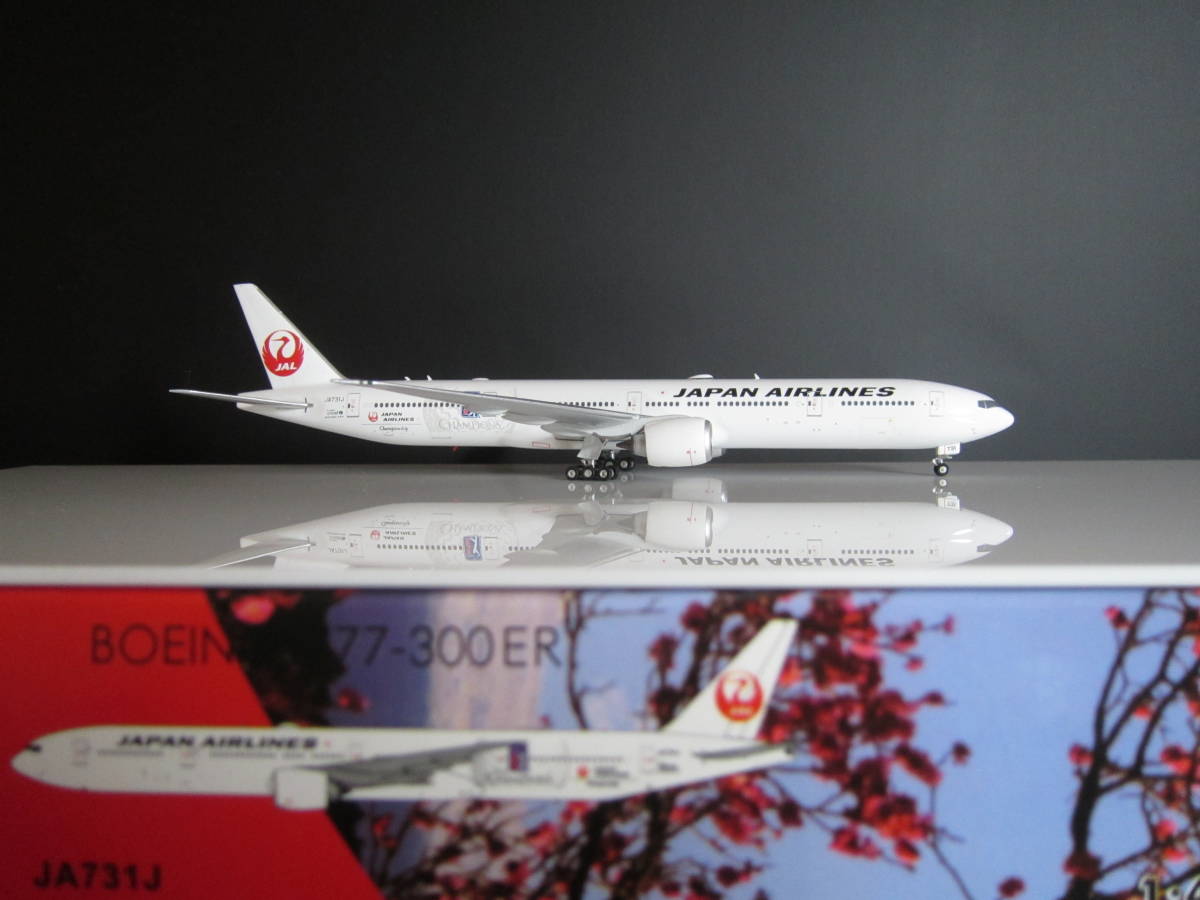 ◆ＪＡＬ [JA731J] ＰＧＡ　ＴＯＵＲ　ＣＨＡＭＰＩＯＮＳ◆Phoenix [1:400]◆Ｂ７７７－３００ＥＲ_画像1