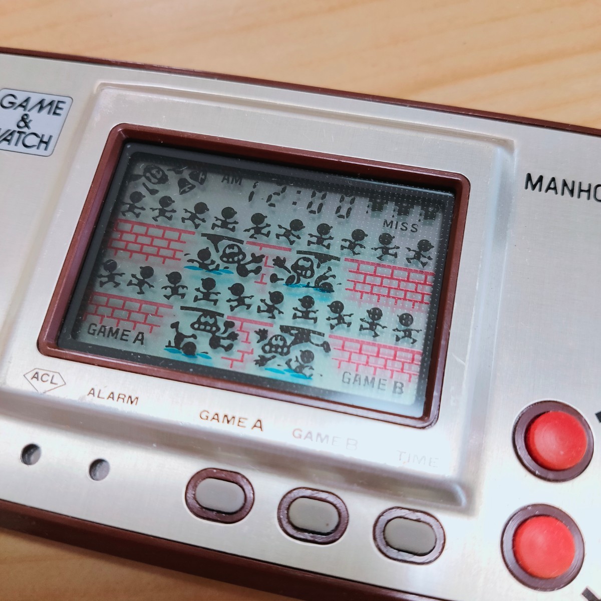 即決! 良品 反射板、偏光板交換メンテ済 任天堂 ゲームウォッチ