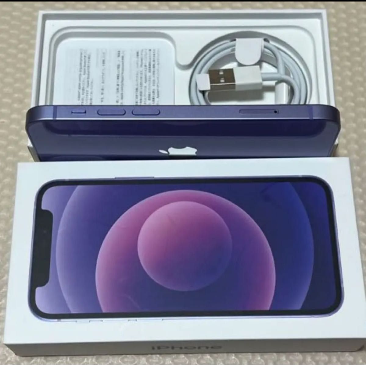 iPhone 12 mini 64GB パープル ほぼ新品 最終値下げ