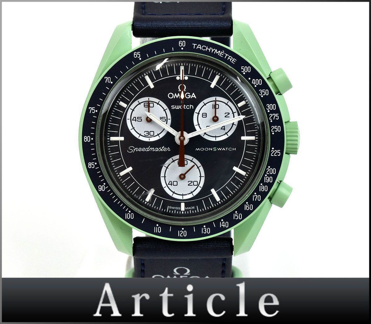 148709□動作確認済 OMEGA オメガ Swatch スウォッチ スピードマスター
