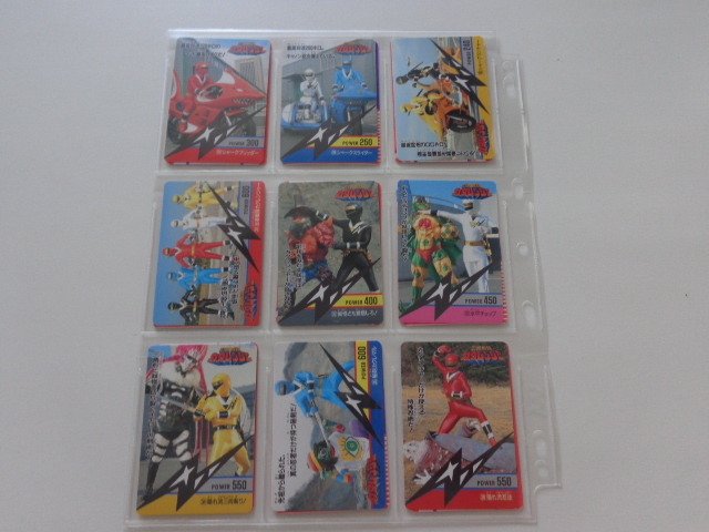 TT J21 忍者戦隊カクレンジャー カードダス フルコンプ セイカ TT J21 忍者戦隊カクレンジャー カードダス フルコンプ セイカ