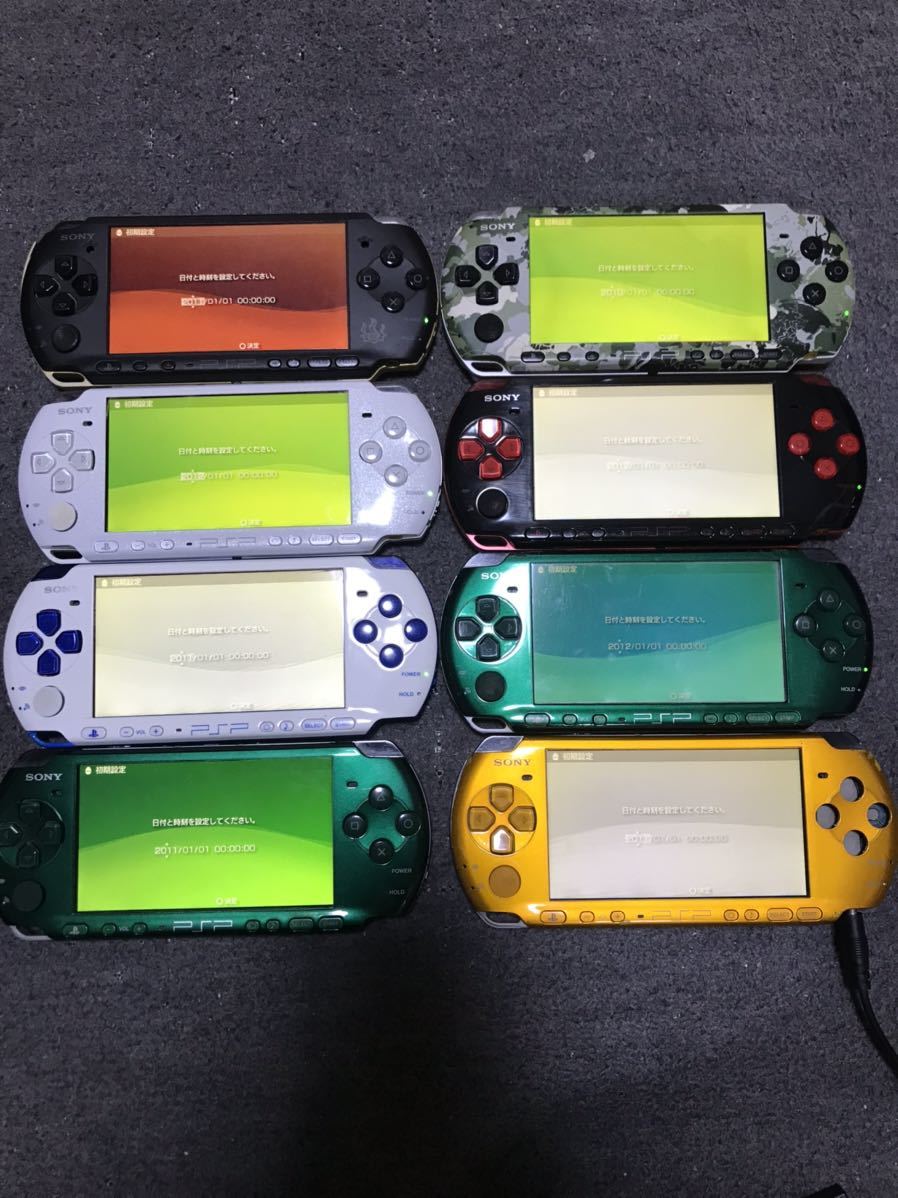 psp 3000 PSP本体 プレイステーションポータブル まとめ売り