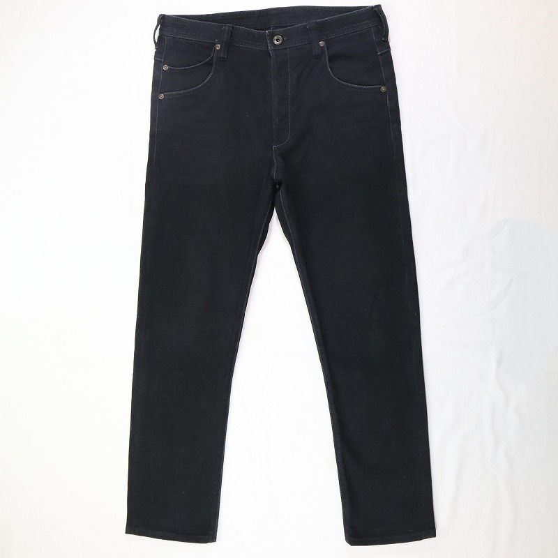 BAL CLASSIC FIVE bar Classic five black stretch slim jeans button fly strut Denim black made in Japan men's M size 