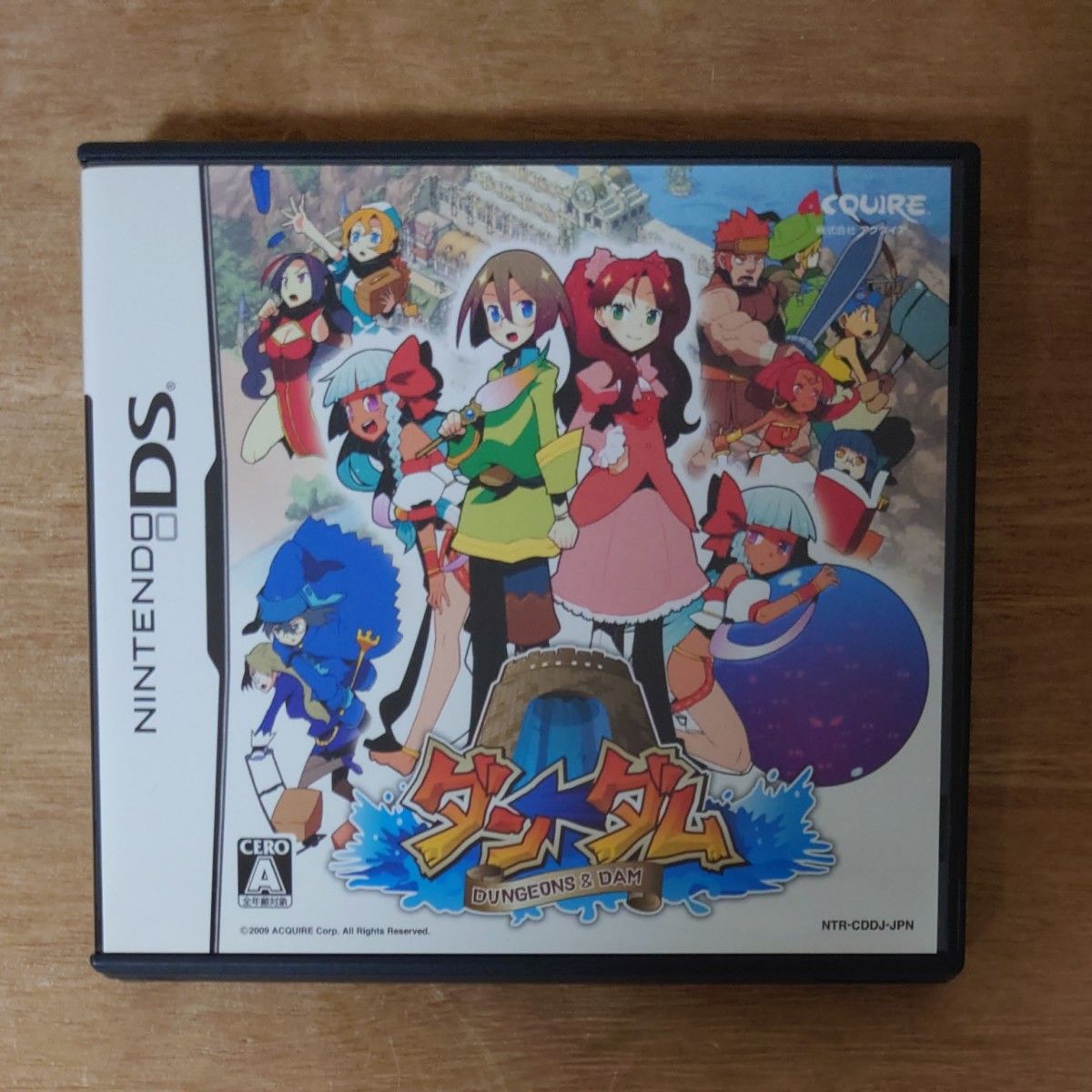 中古 【DS】 ダン←ダム 初回特典「ダムカード」付き