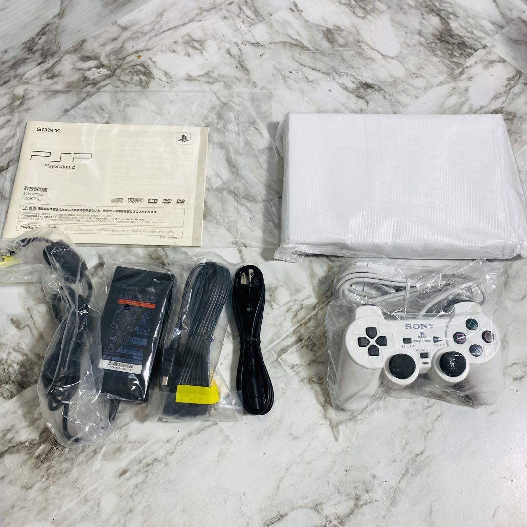 奇跡のデッドストック】未使用保管品 プレーステーション2 SCPH-77000