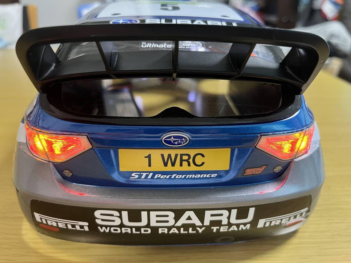 タミヤ RCカー 1/10 スバル インプレッサ WRC 2008 塗装済完成品 タミヤ RCカー 1/10 スバル インプレッサ WRC 2008 塗装済完成品