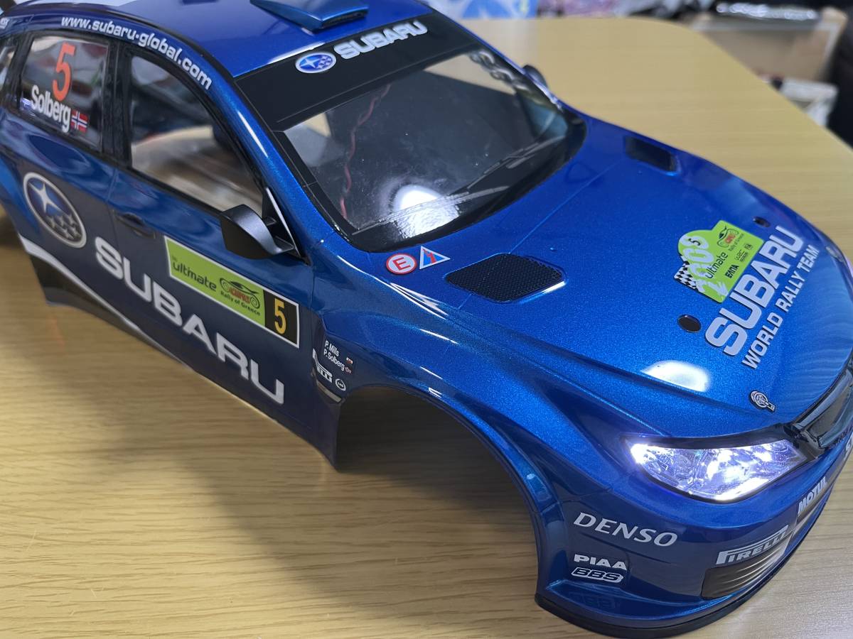 タミヤ RCカー 1/10 スバル インプレッサ WRC 2008 塗装済完成品 タミヤ RCカー 1/10 スバル インプレッサ WRC 2008 塗装済完成品