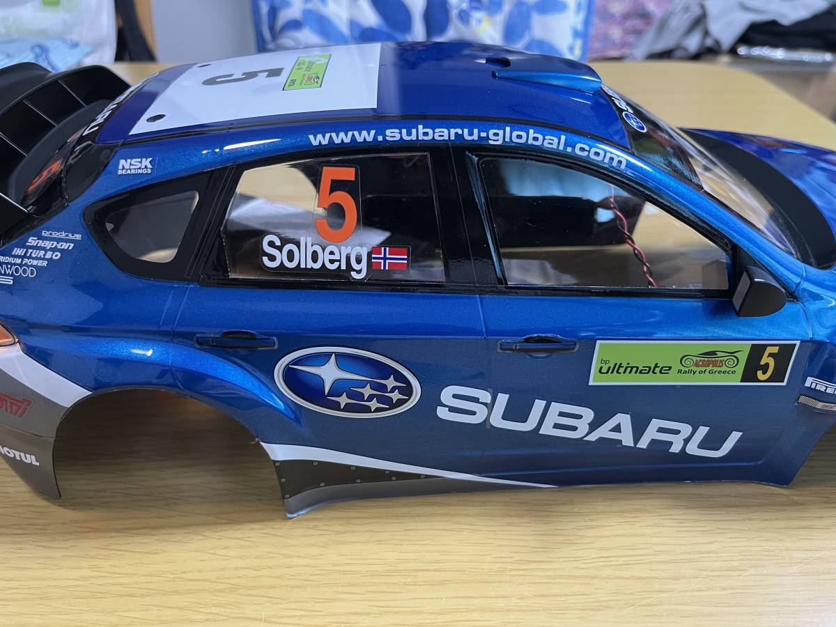 タミヤ RCカー 1/10 スバル インプレッサ WRC 2008 塗装済完成品 タミヤ RCカー 1/10 スバル インプレッサ WRC 2008 塗装済完成品