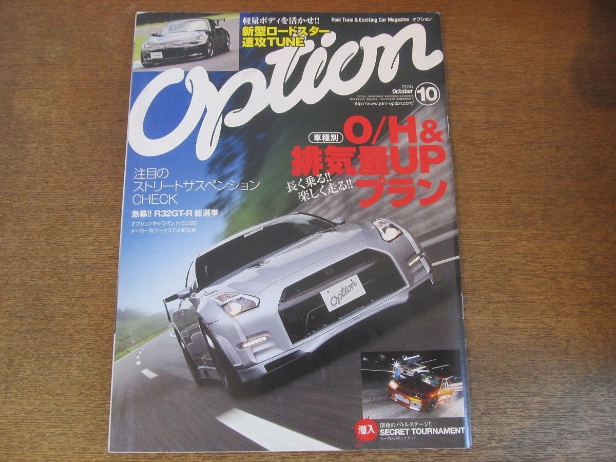 2306ND●Option オプション 2015.10●O H＆排気量アッププラン/新型ロードスター速攻チューン/車高調整式サスペンション_画像1