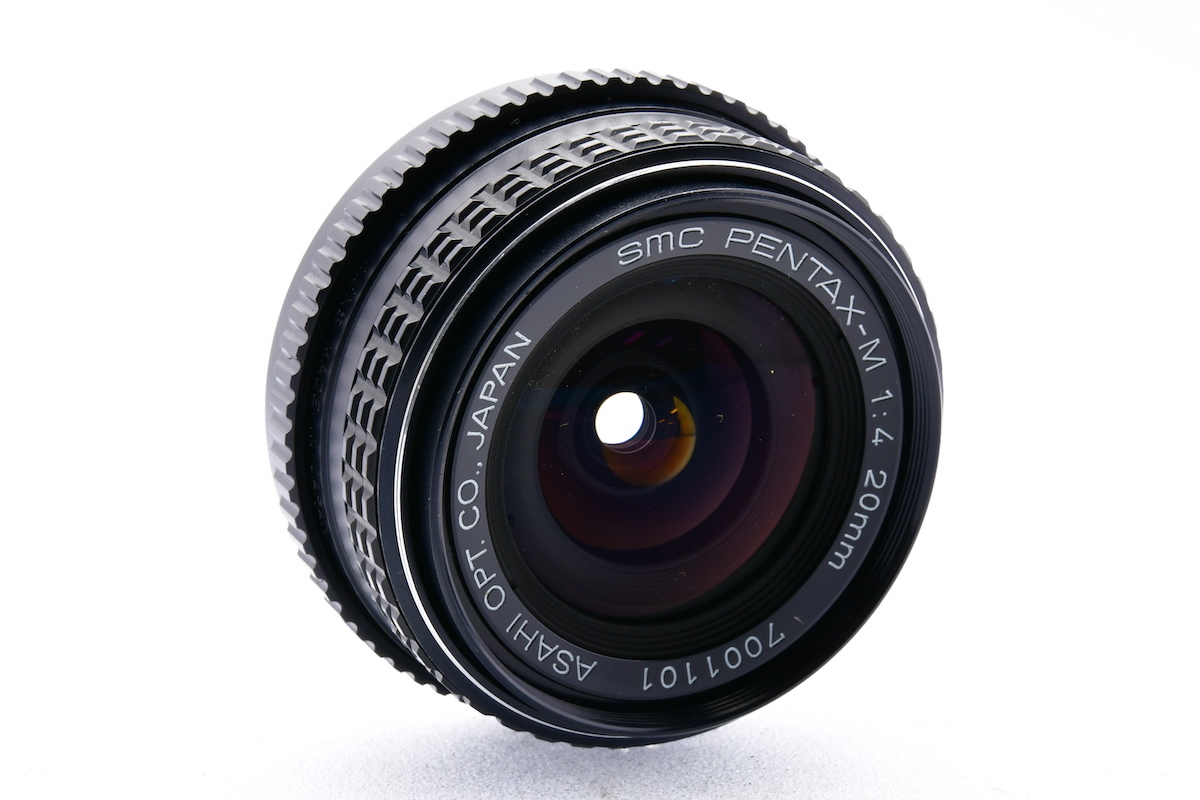 PENTAX smc PENTAX-M 20mm F4 Kマウント ペンタックス MF一眼用交換