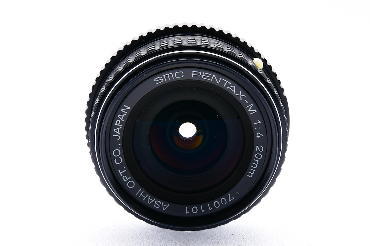 PENTAX smc PENTAX-M 20mm F4 Kマウント ペンタックス MF一眼用交換