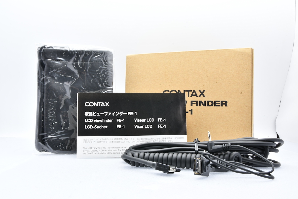 CONTAX LCD-VIEW FE-1 液晶ビューファインダー コンタックス CONTAX LCD-VIEW FE-1 液晶ビューファインダー コンタックス