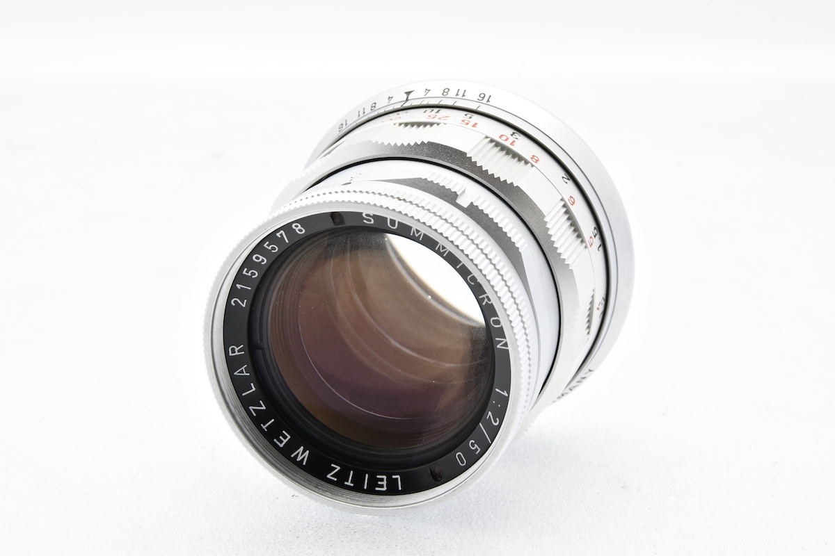 Leica SUMMICRON 50mm F2 Mマウント 第一世代 固定鏡筒 1st ライカ