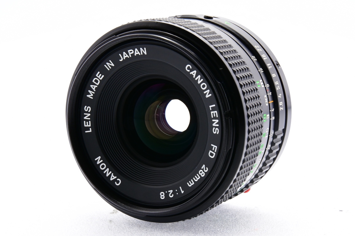 CANON LENS NEW FD 28mm F2.8 FDマウント キヤノン MF一眼用交換レンズ
