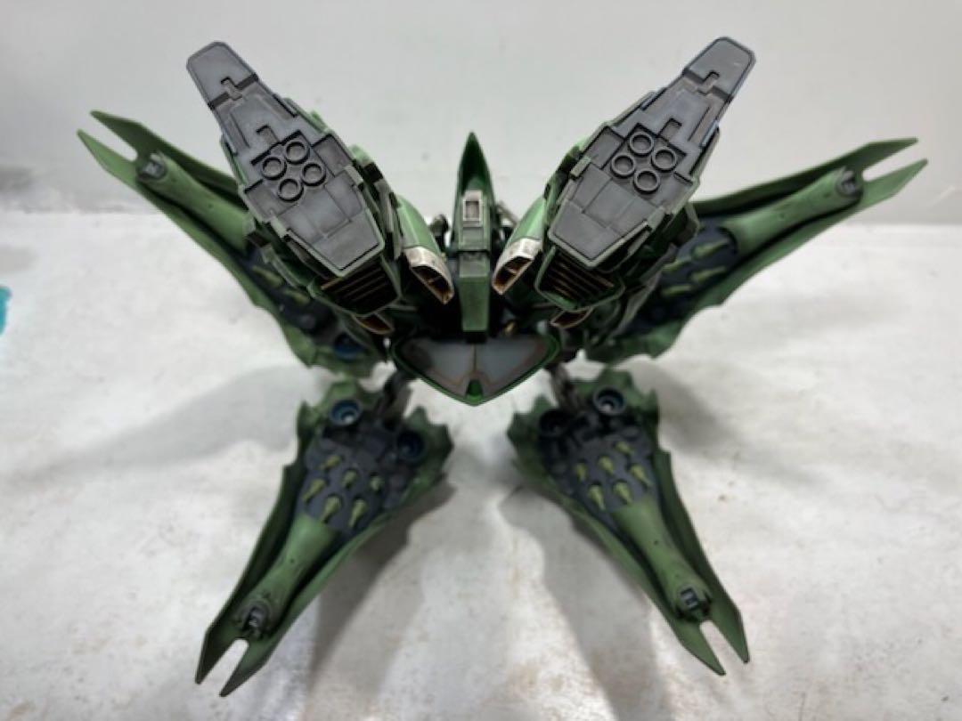 極上 一点物! ガンプラ HGUC 1/144 NZ-666 クシャトリヤ (機動戦士ガンダムUC) ウェザリング 完成品_画像9