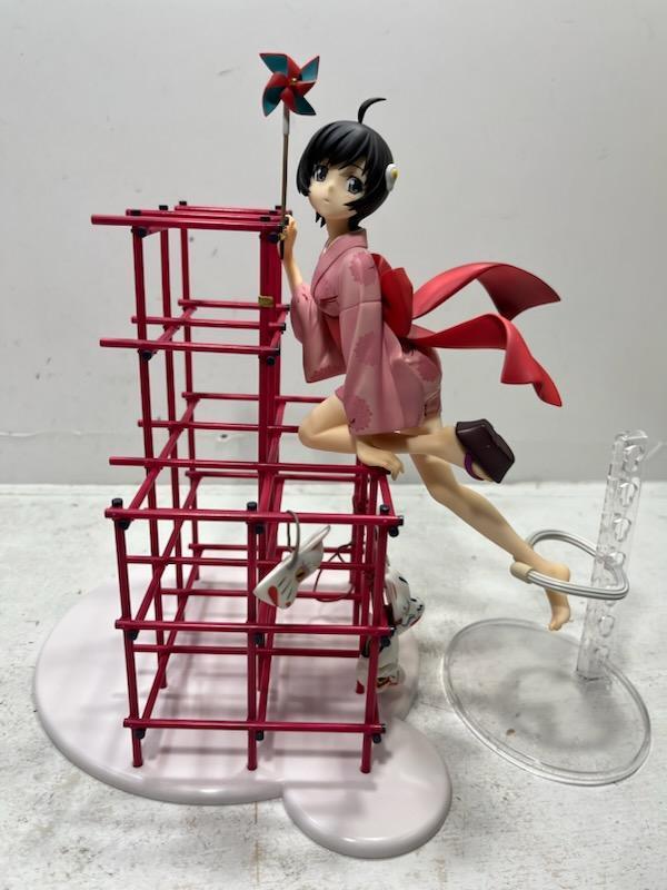 gdo Smile Company 1/8 PVC производства покрашен конечный продукт фигурка Nisemonogatari . хорошо . дерево месяц огонь Junk 