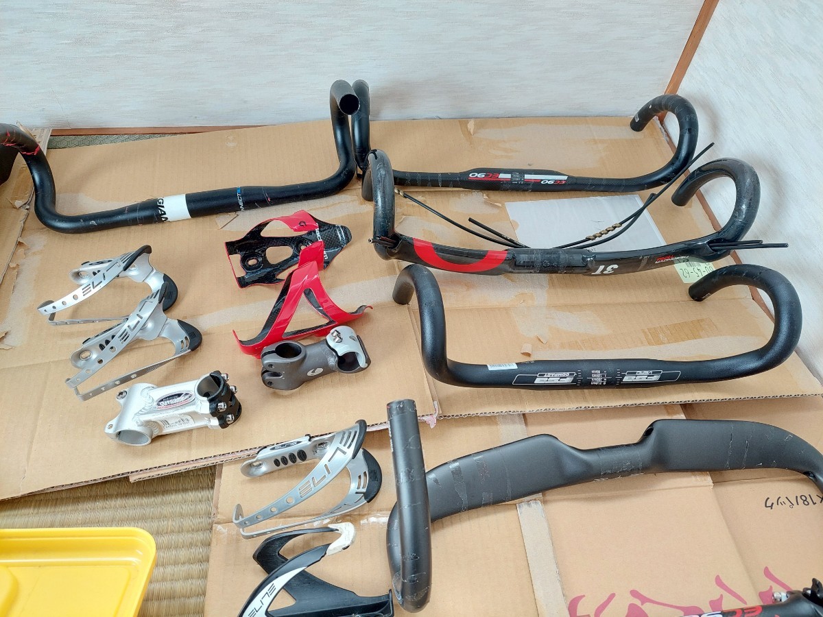 ロードバイク パーツ 工具 ウェア まとめ売り カーボン ハンドル 105