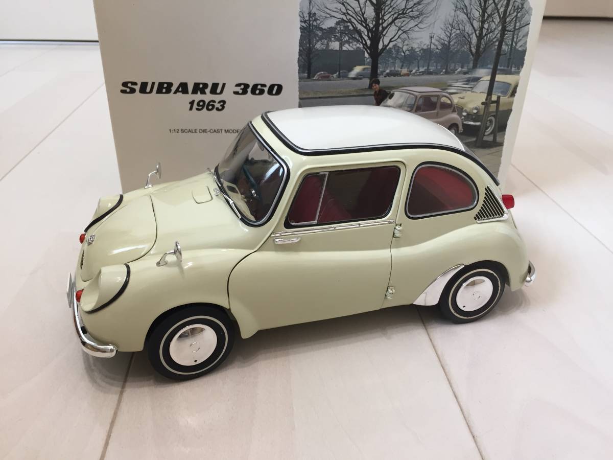 【美品】EBBRO SUBARU 360 1/12 SCALE エブロ　スバル360　1/12スケール_画像1