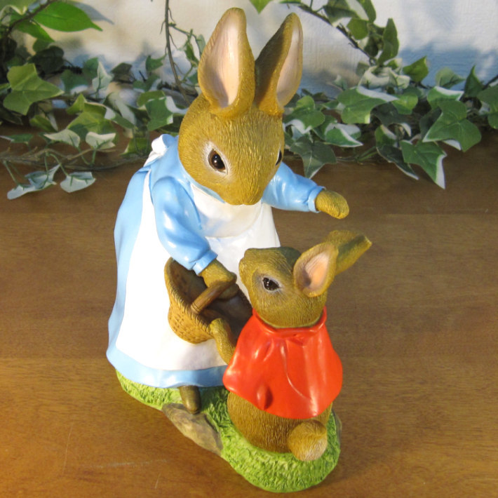  Peter Rabbit. ornament ka ton tail ... san ... rabbit figure objet d'art garden veranda art 