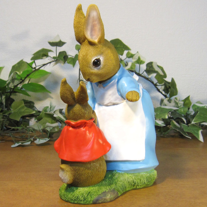  Peter Rabbit. ornament ka ton tail ... san ... rabbit figure objet d'art garden veranda art 