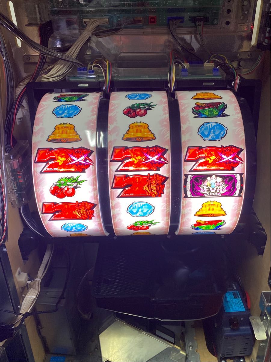 パチスロ 実機 エヴァンゲリオン勝利への願い コイン不要機付 パチスロ 実機 エヴァンゲリオン勝利への願い コイン不要機付