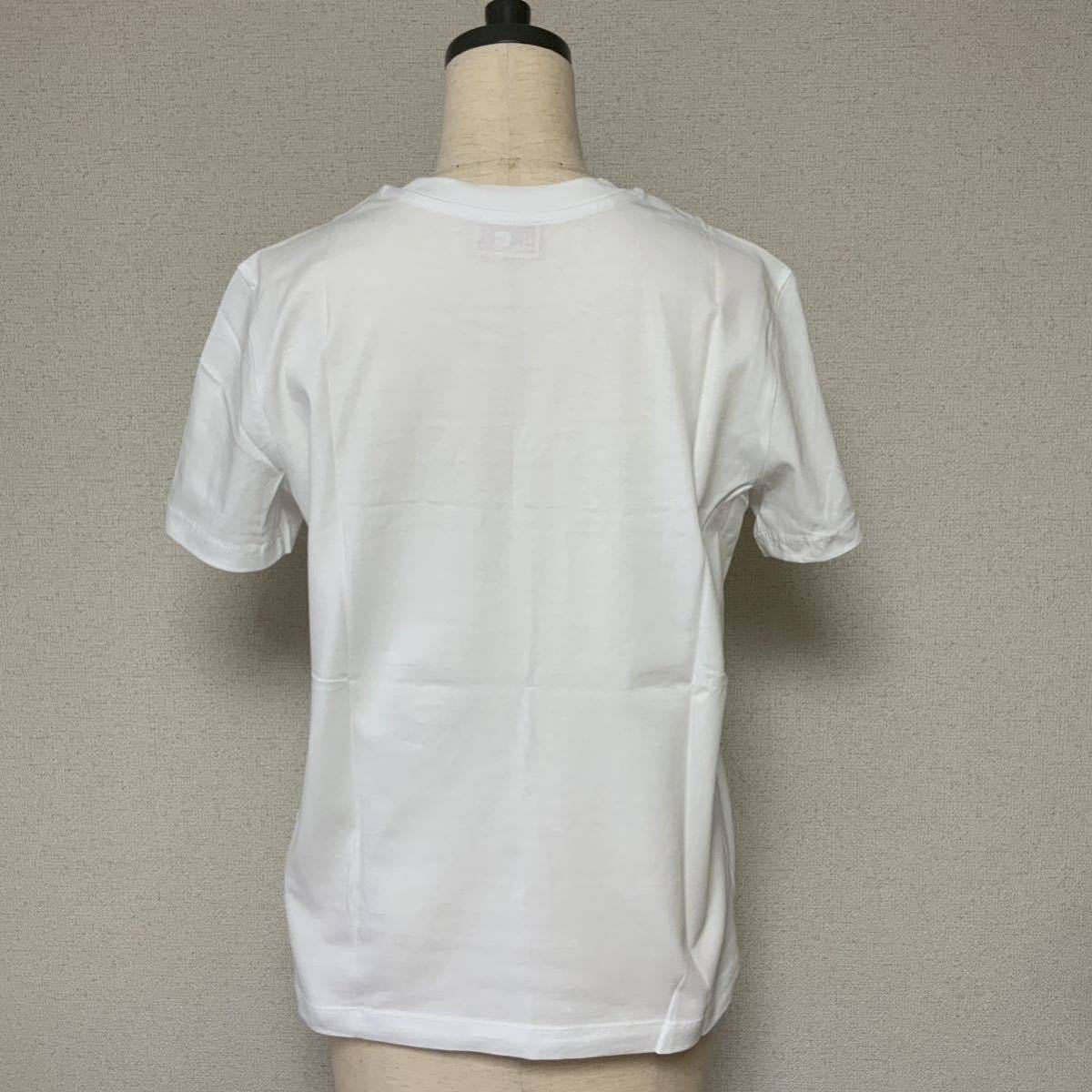洗練されたデザイン　DIESEL　T-REG DIV　Tシャツ　ホワイト　L　A05033 0GRAI　#DIESELMAKO_画像4