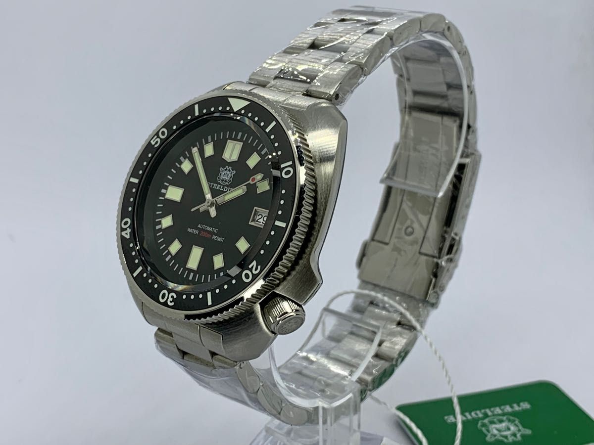 Steeldive 製 seiko セカンドダイバー オマージュ タートル-