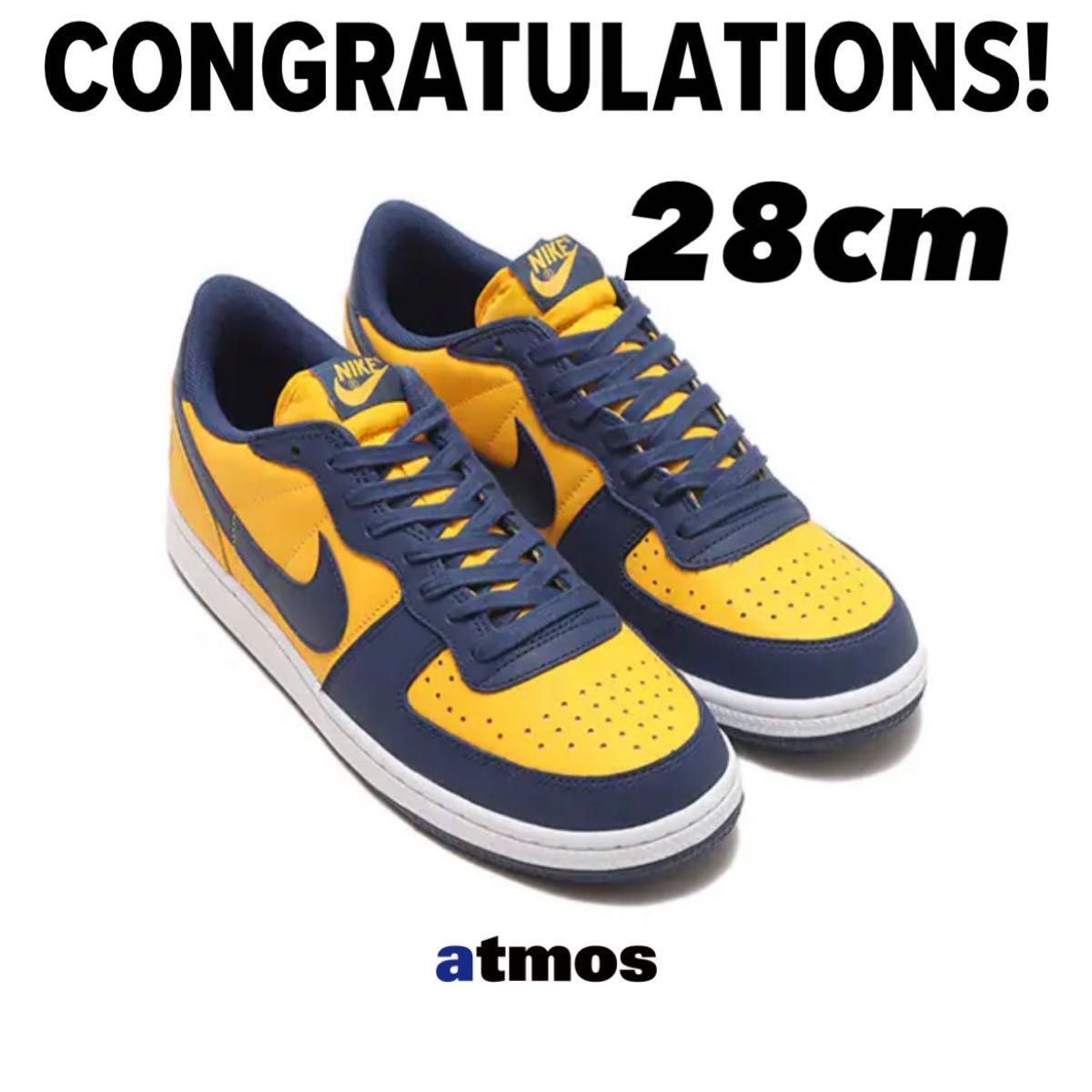 新品未使用】NIKE TERMINATOR LOW OG UNIVERSITY GOLD/NAVY-WHITE