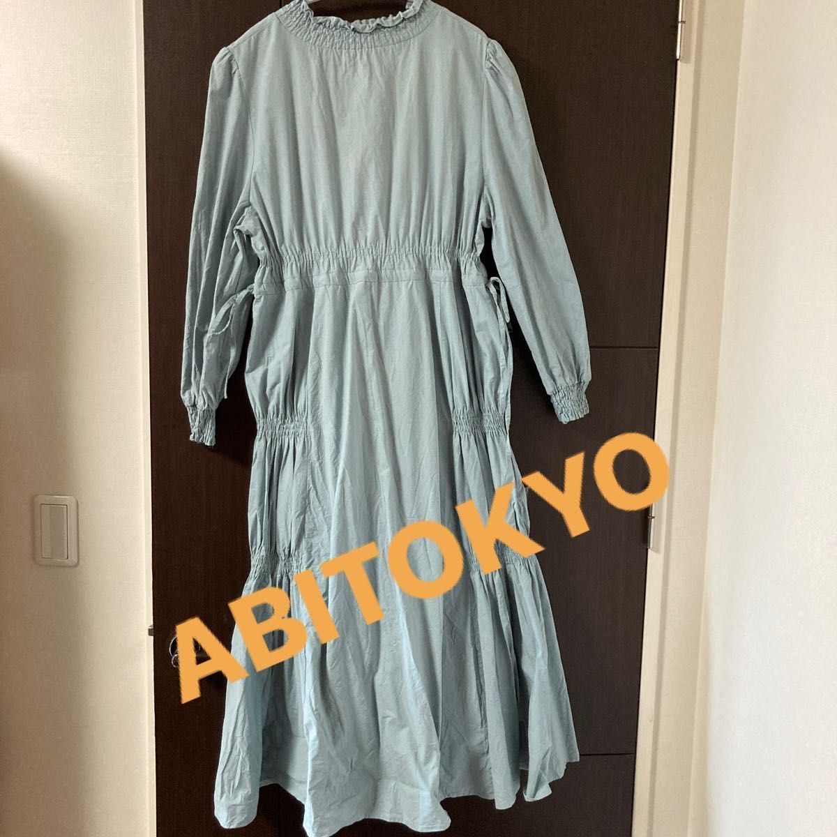 abitokyo ティアードワンピース　ミントグリーン ロングワンピース