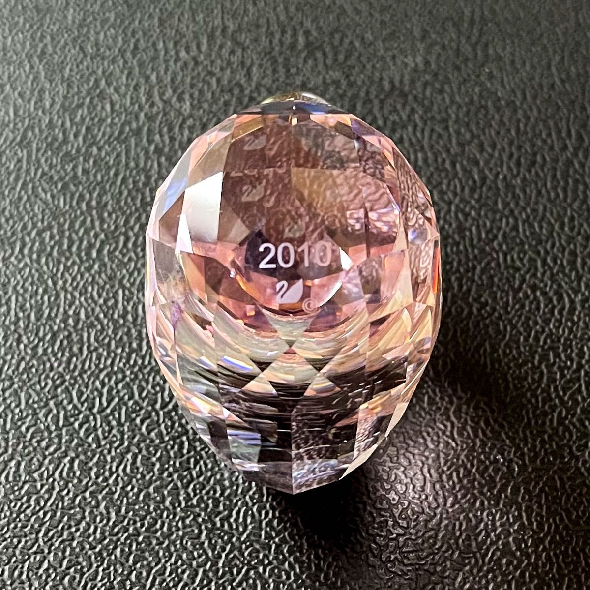 【Swarovski(スワロフスキー)●ハッピーダック 2010年 ピンク／美品】