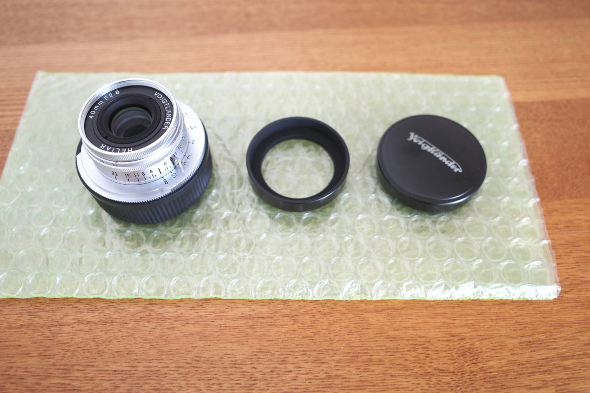 美品】Voigtlander HELIAR 40mm F2.8 Aspherical VM シルバー
