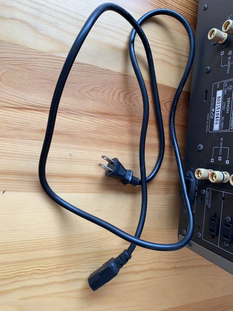 DENON PMA-2000Ⅳ プリメインアンプ オーディオ機器 デノン