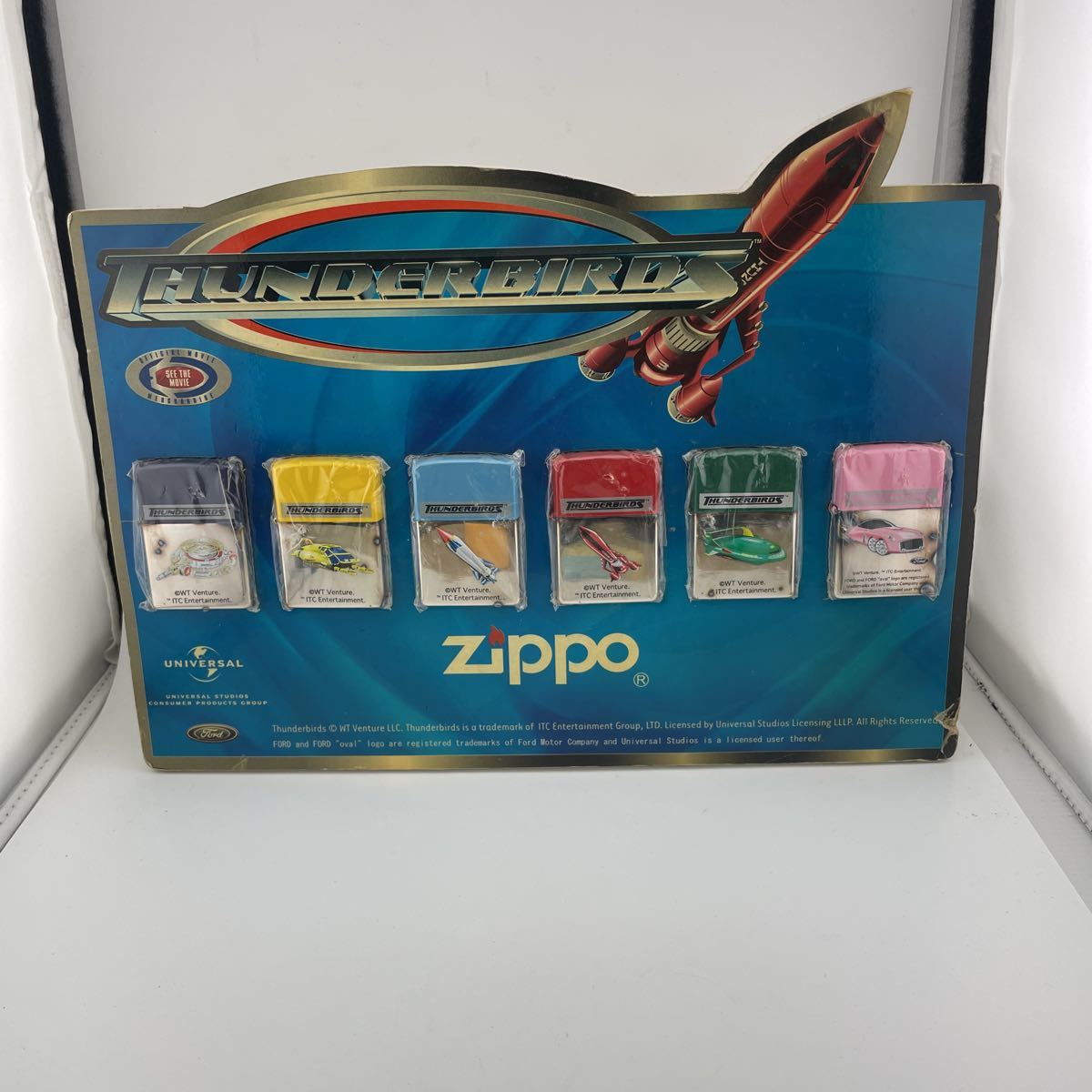 ZIPPO THUNDERBIRDS サンダーバード 6個 UNIVERSAL ジッポライター