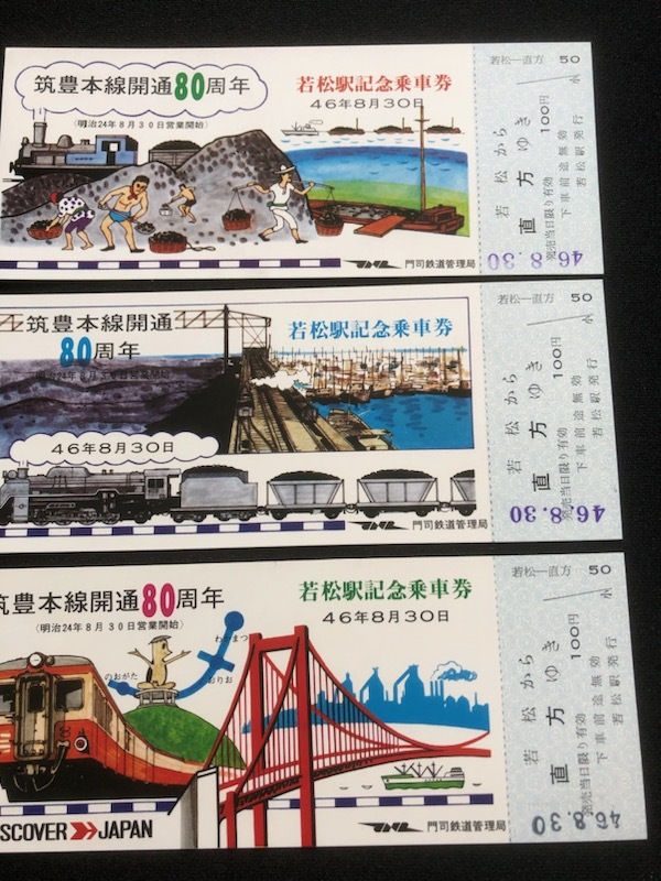JR九州　SONICキーホルダー＆筑豊本線80周年記念乗車券_画像5