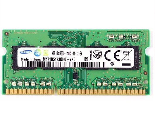 [SAMSUNG original ]4GB DDR3L-12800 Note PC for memory SO-DIMM low voltage pattern number :M471B5173xxx-xxx